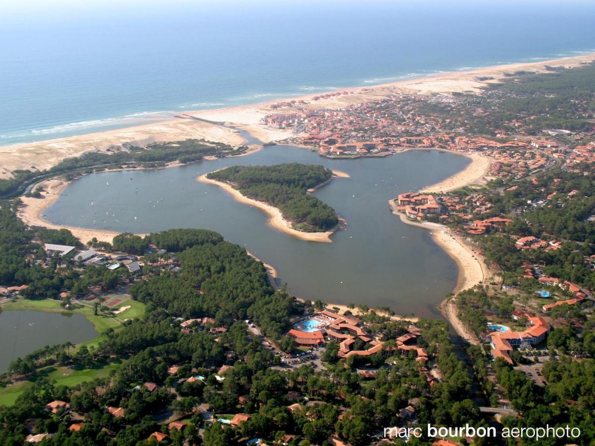 Apartmán L'Appart Vue Golf Piscines Nature Ocean A Moliets Exteriér fotografie